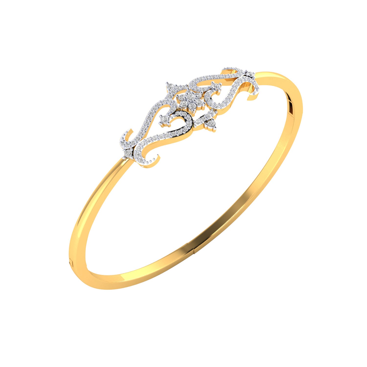 Yellow Gold Plated Sterling Silver Ring