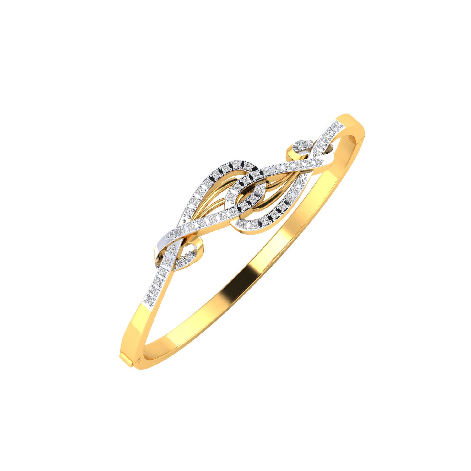 Yellow Gold Plated Sterling Silver Ring