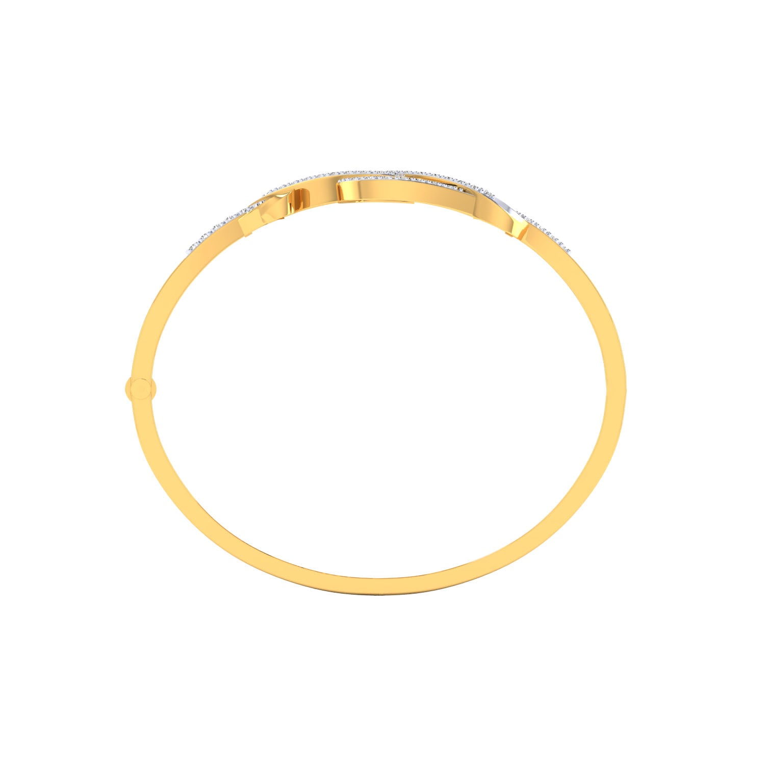 Yellow Gold Plated Sterling Silver Ring