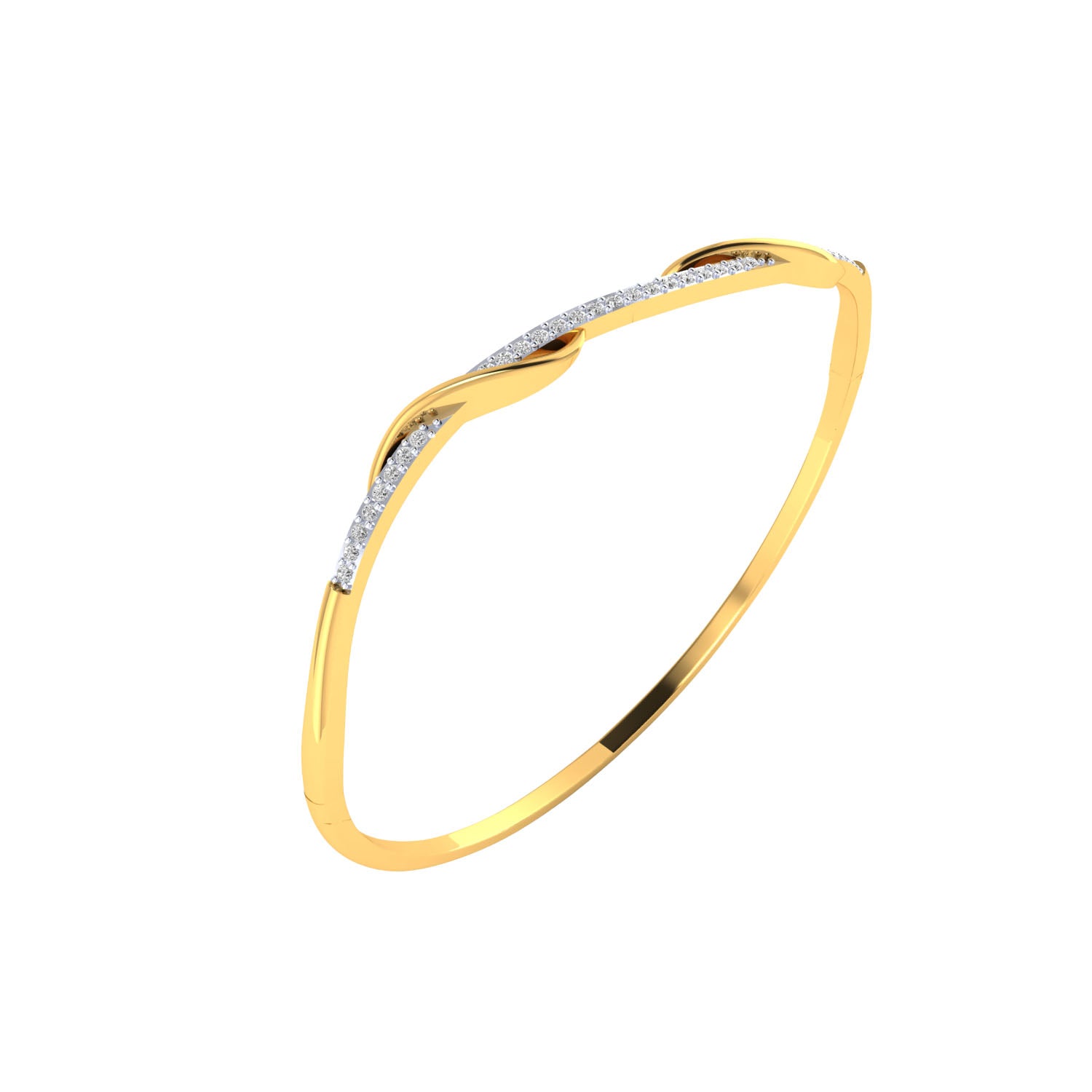 Yellow Gold Plated Sterling Silver Ring