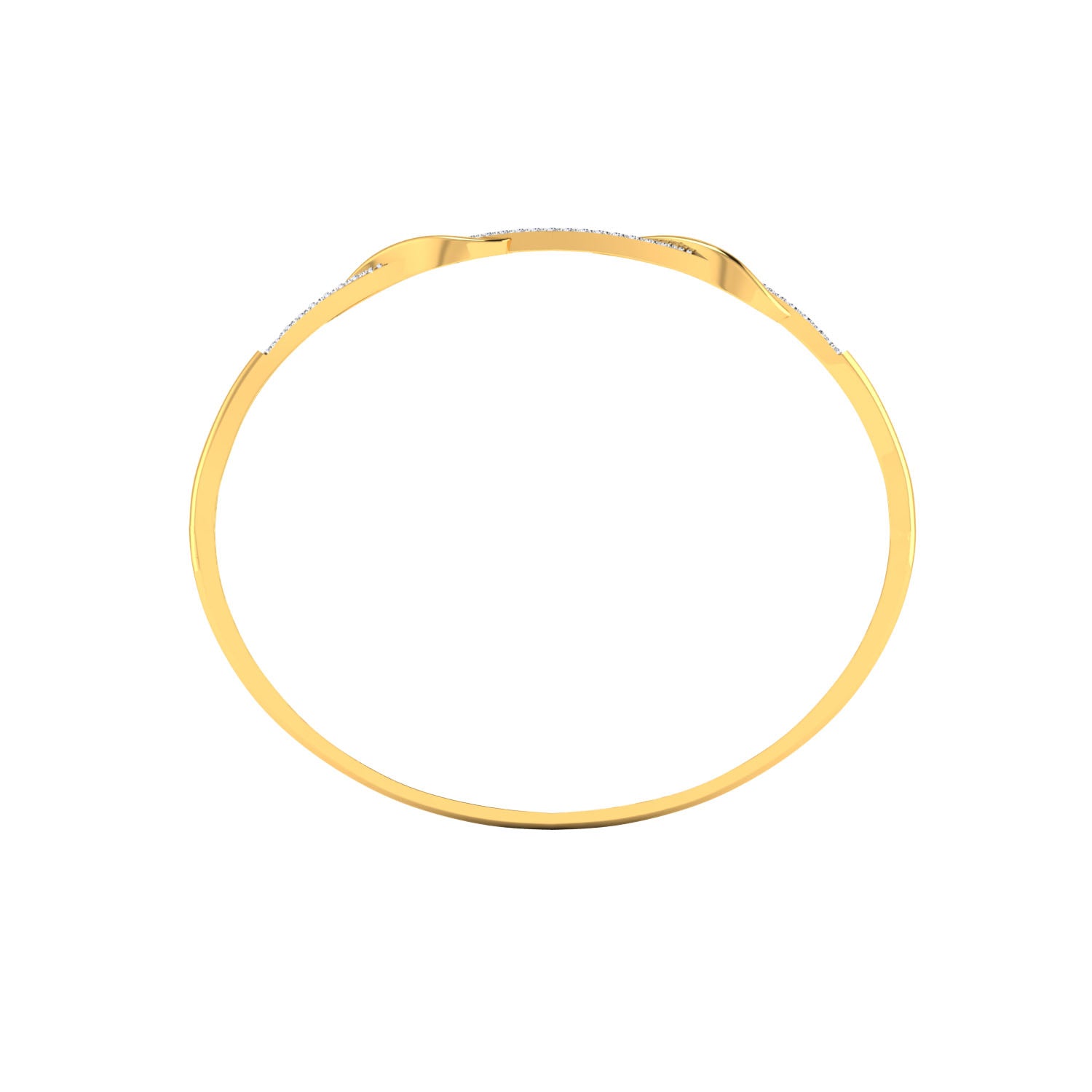 Yellow Gold Plated Sterling Silver Ring