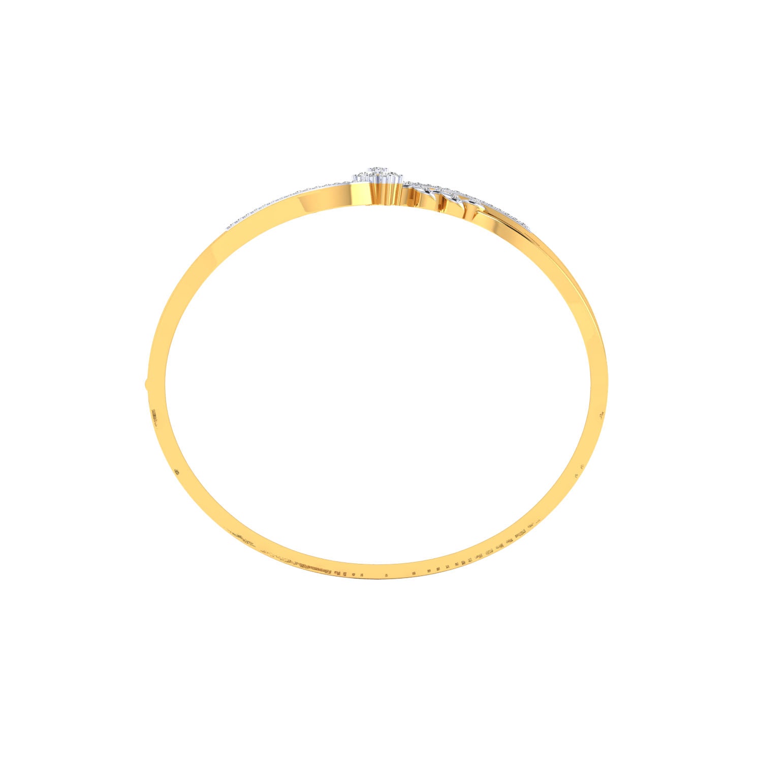 Yellow Gold Plated Sterling Silver Ring