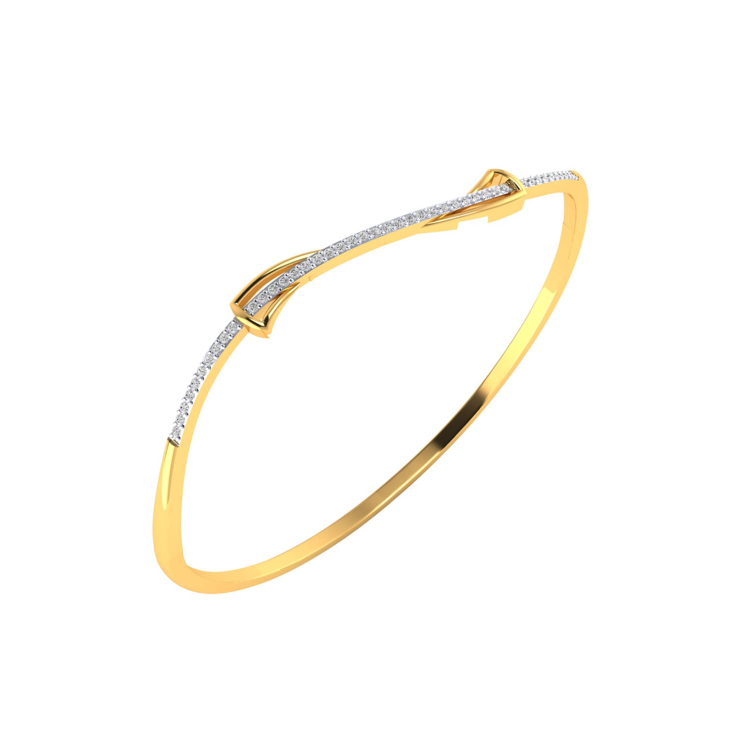 Yellow Gold Plated Sterling Silver Ring