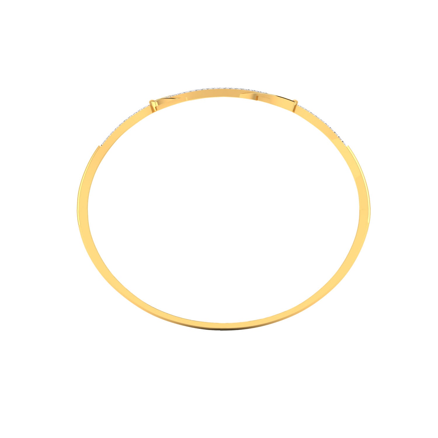 Yellow Gold Plated Sterling Silver Ring