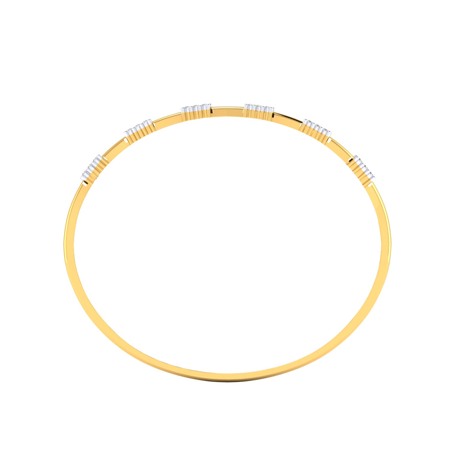 Yellow Gold Plated Sterling Silver Ring