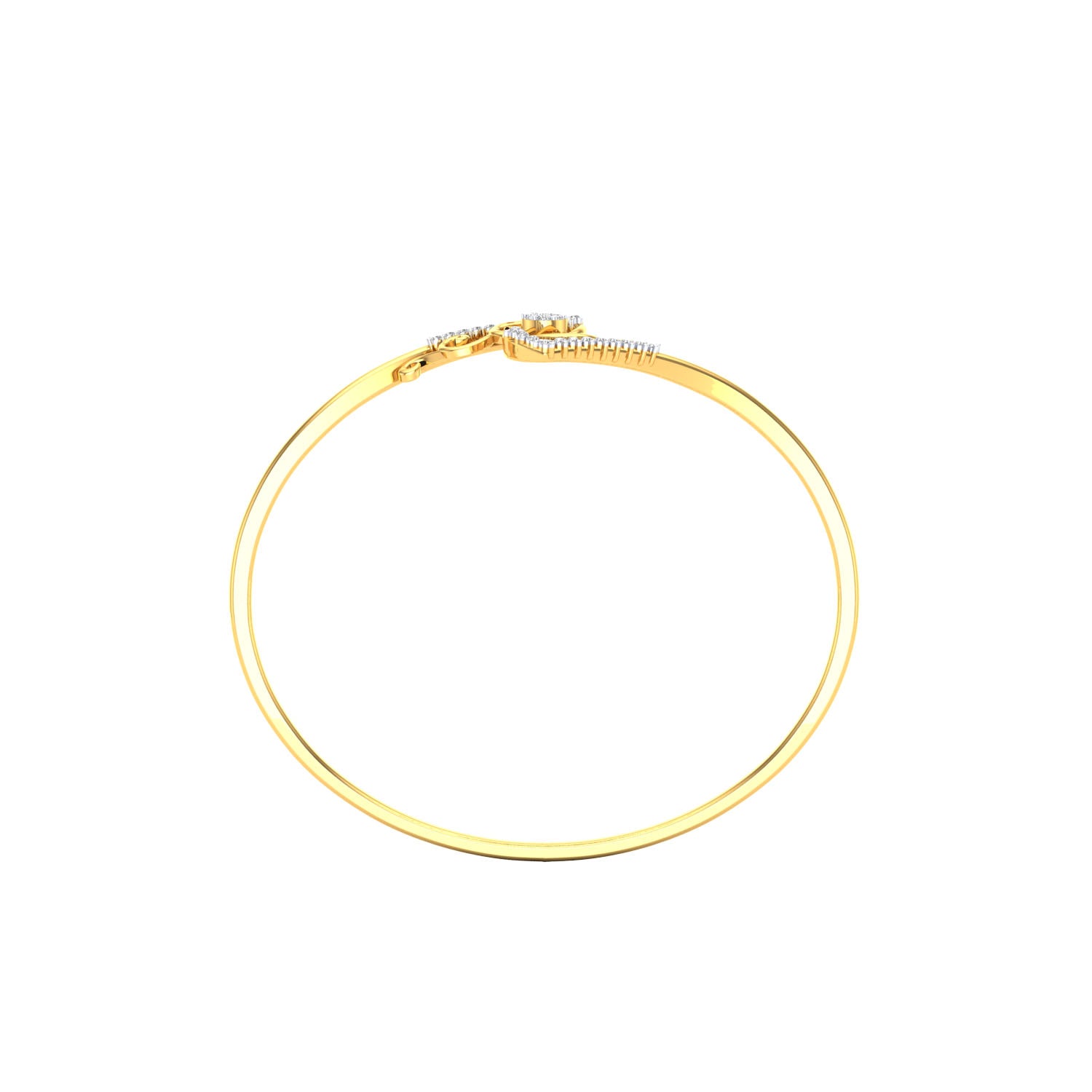 Yellow Gold Plated Sterling Silver Ring