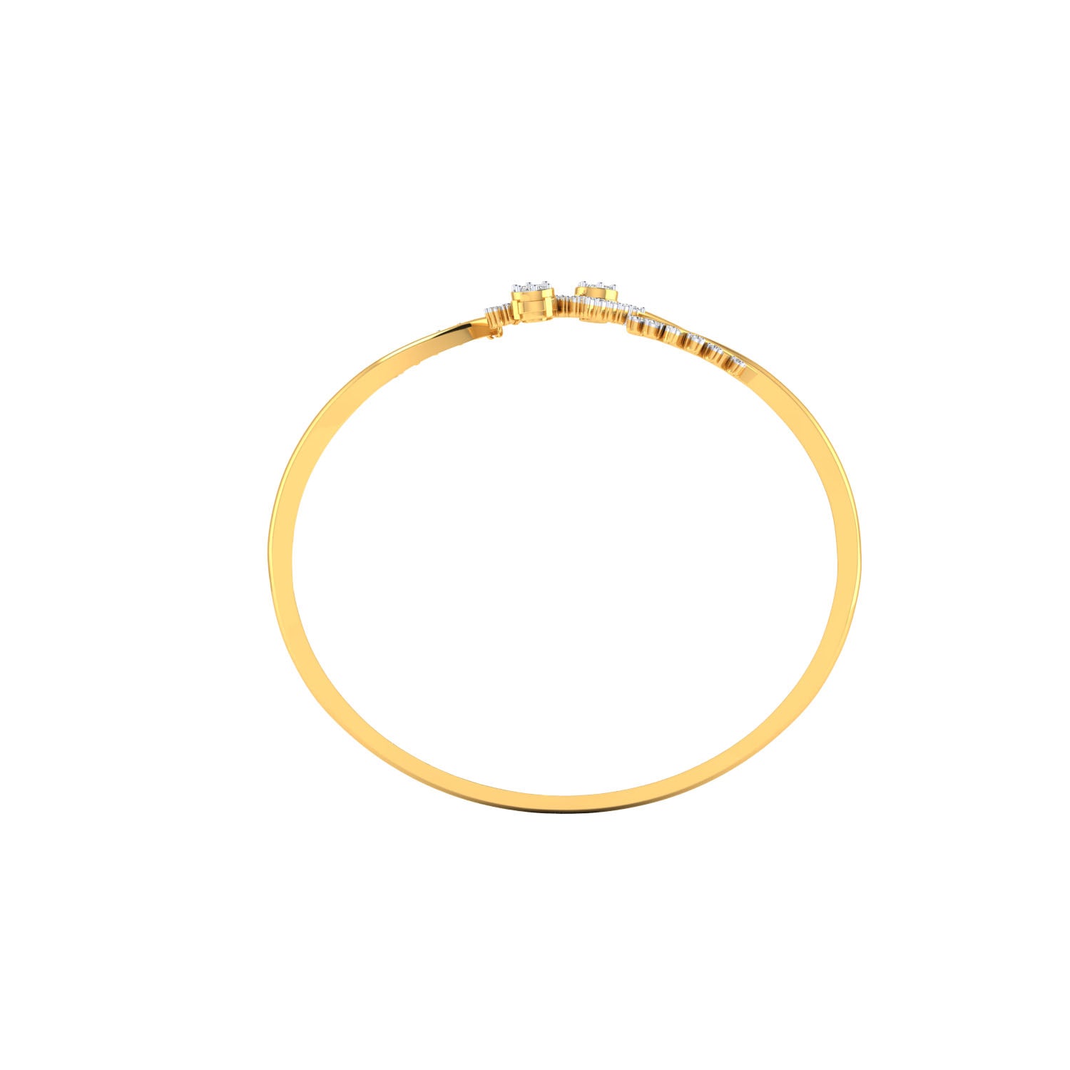 Yellow Gold Plated Sterling Silver Ring