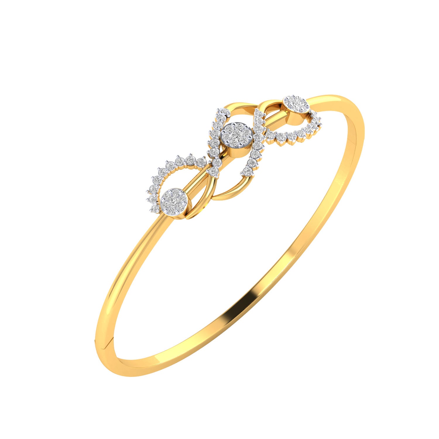 Yellow Gold Plated Sterling Silver Ring
