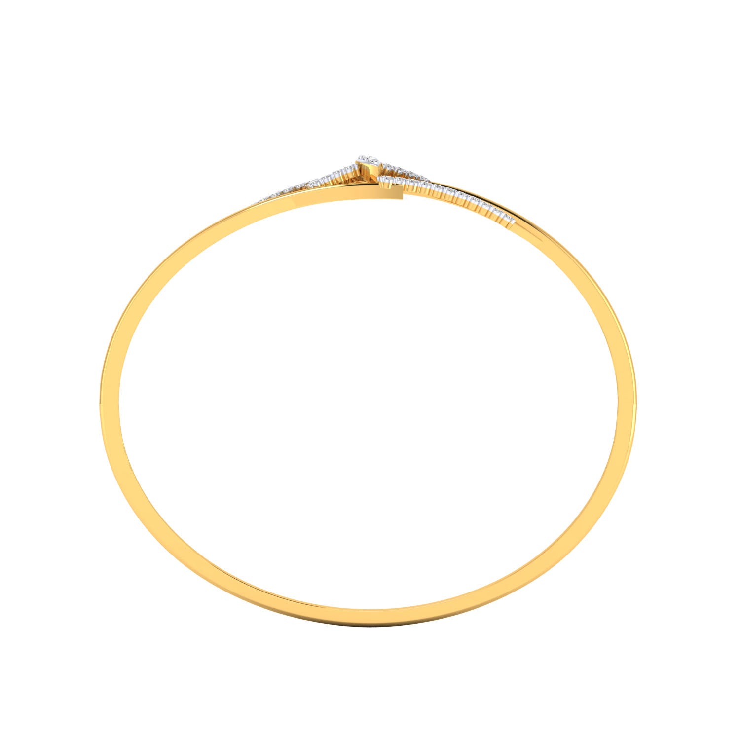 Yellow Gold Plated Sterling Silver Ring