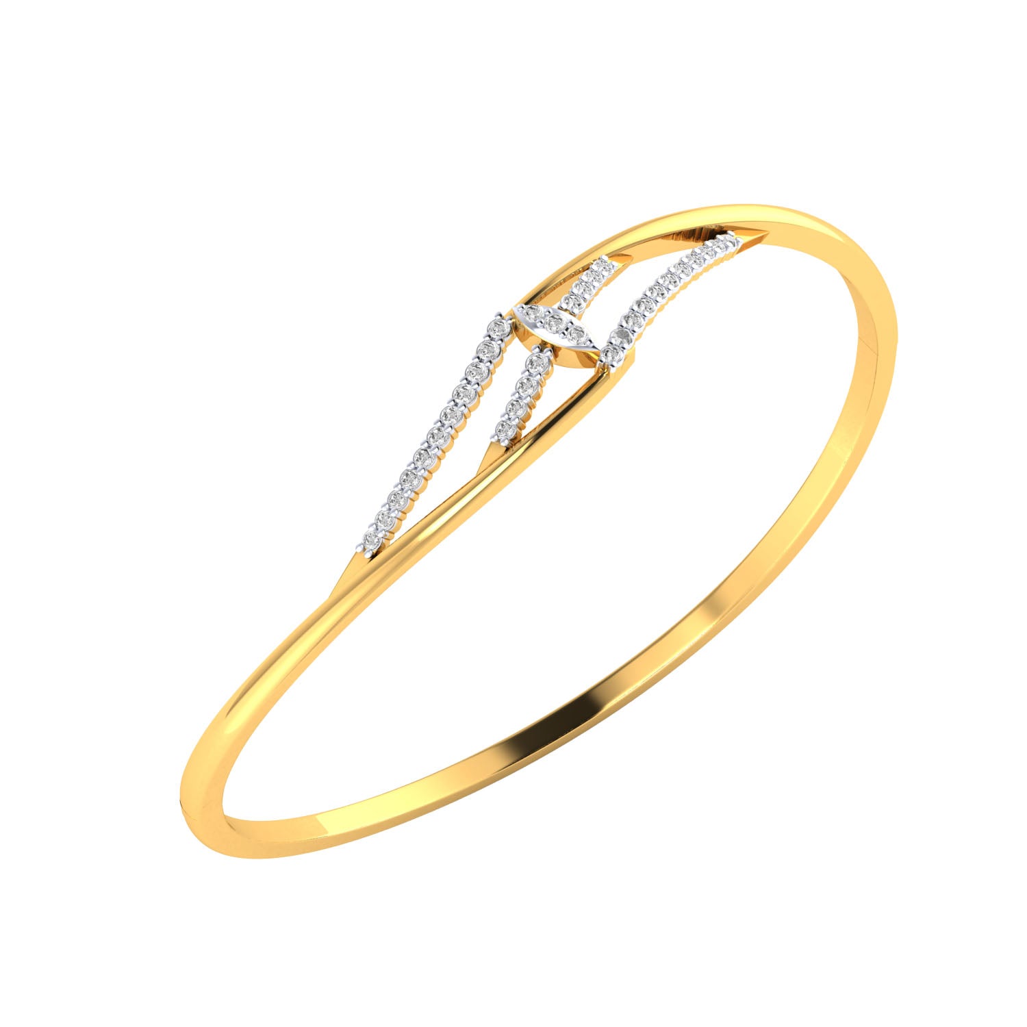 Yellow Gold Plated Sterling Silver Ring