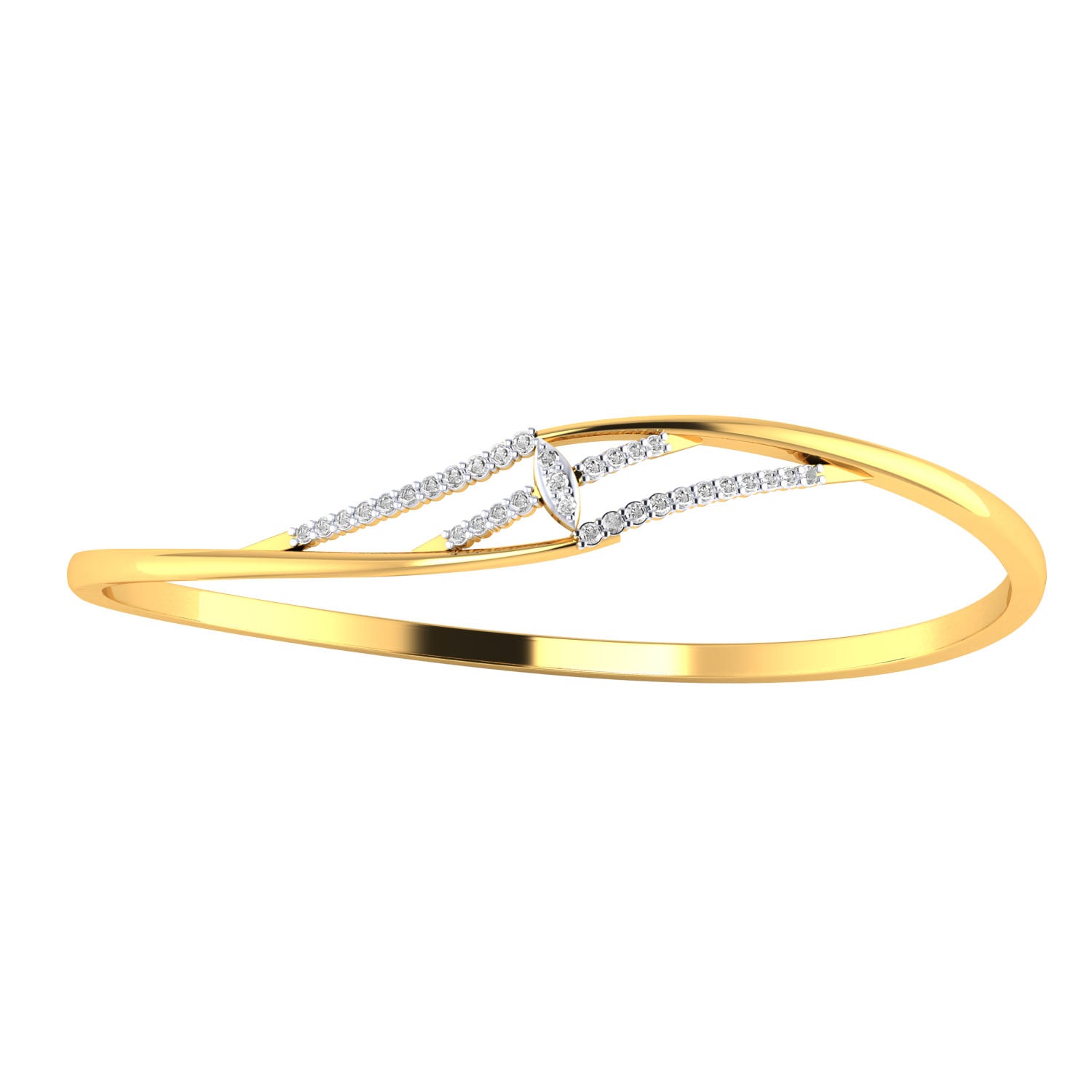 Yellow Gold Plated Sterling Silver Ring