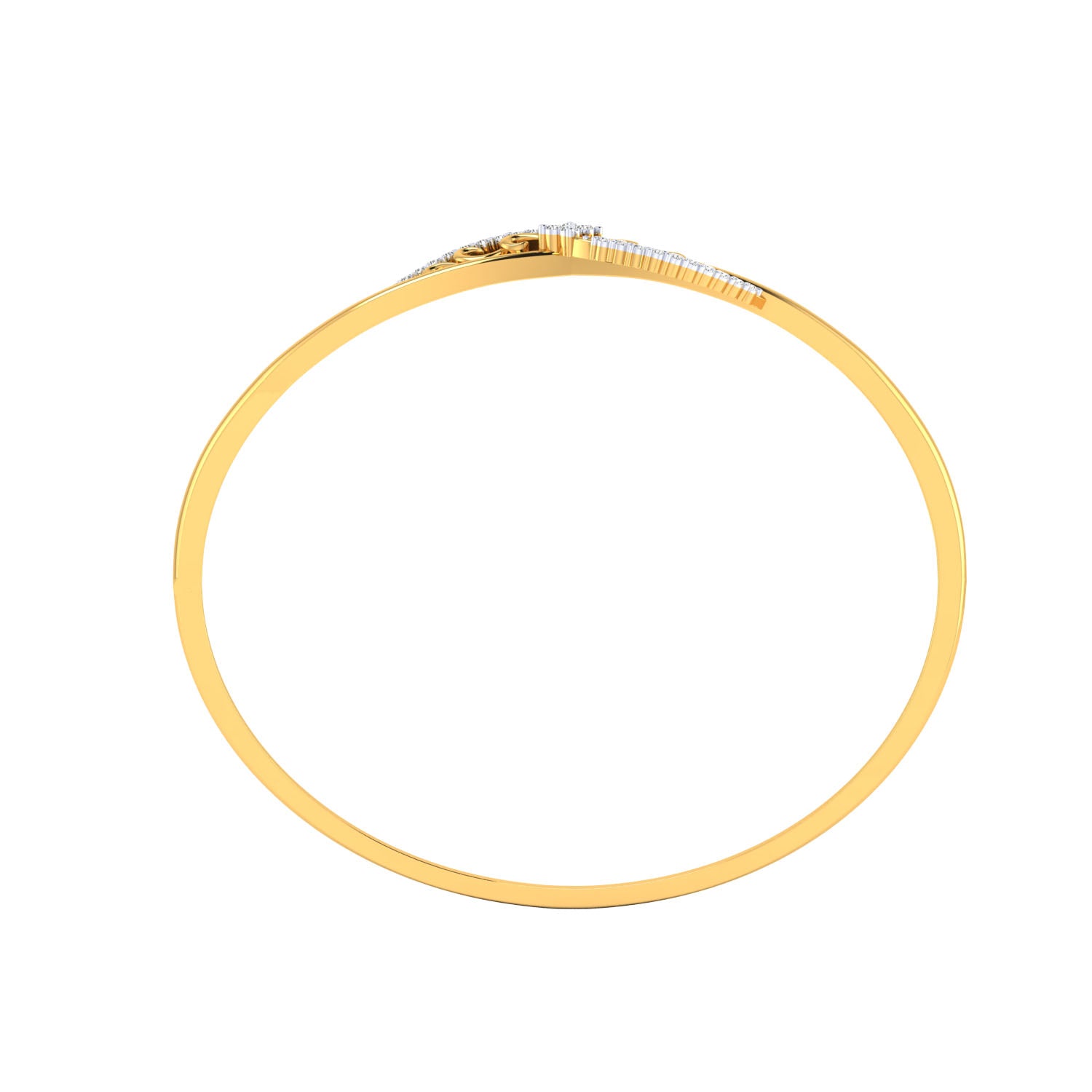 Yellow Gold Plated Sterling Silver Ring