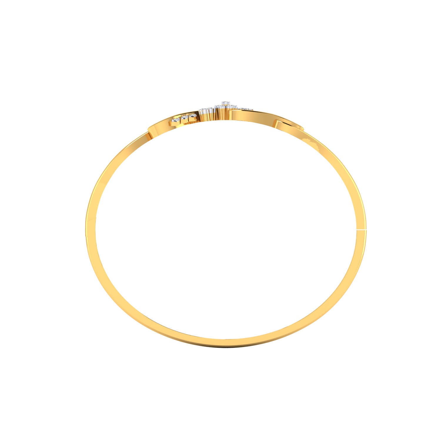 Yellow Gold Plated Sterling Silver Ring