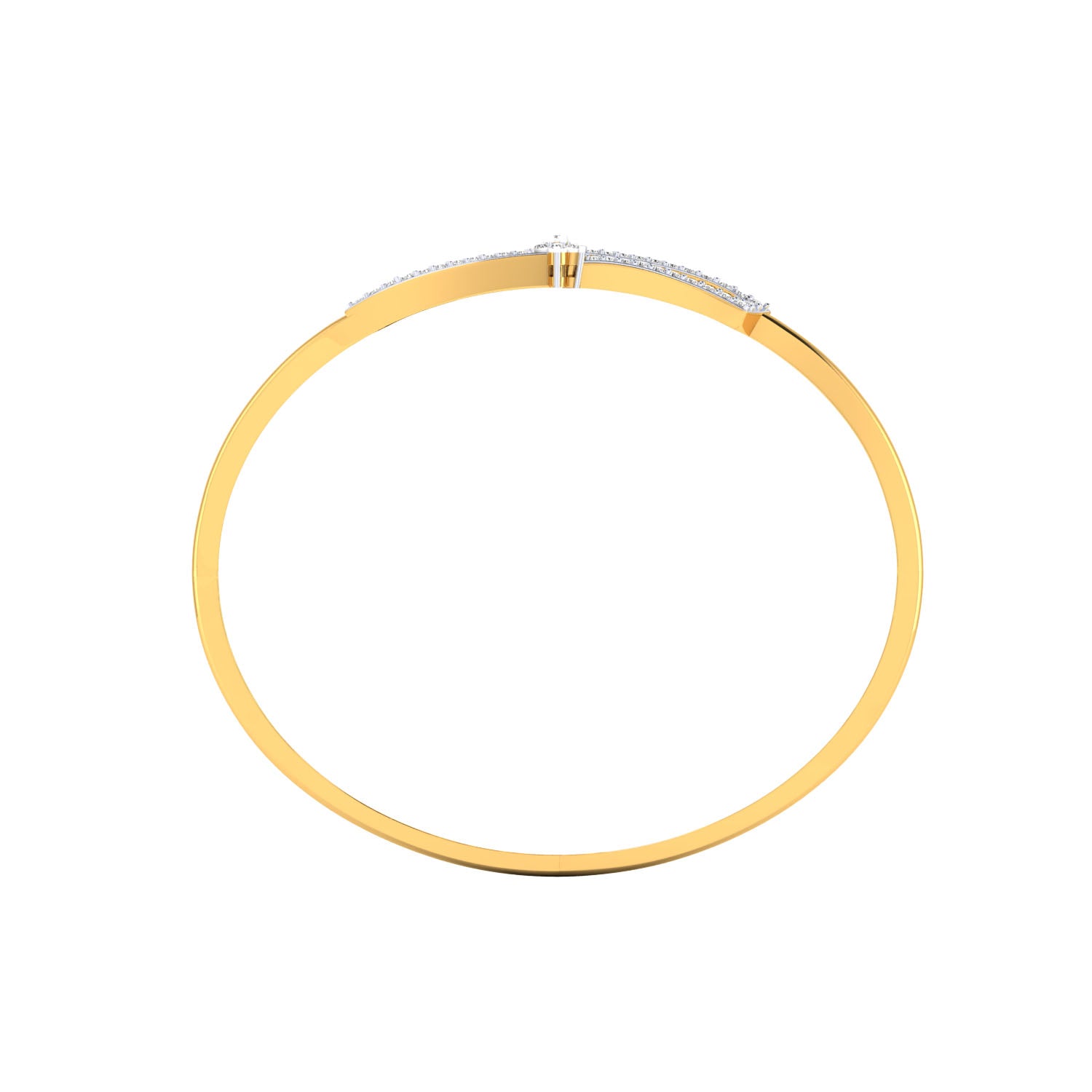 Yellow Gold Plated Sterling Silver Ring