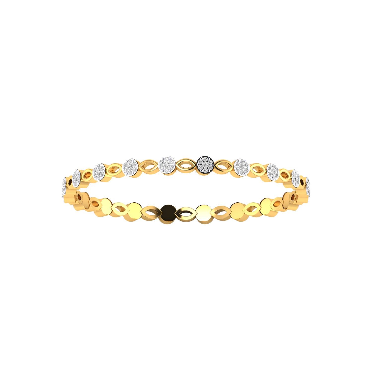 Yellow Gold Plated Sterling Silver Ring