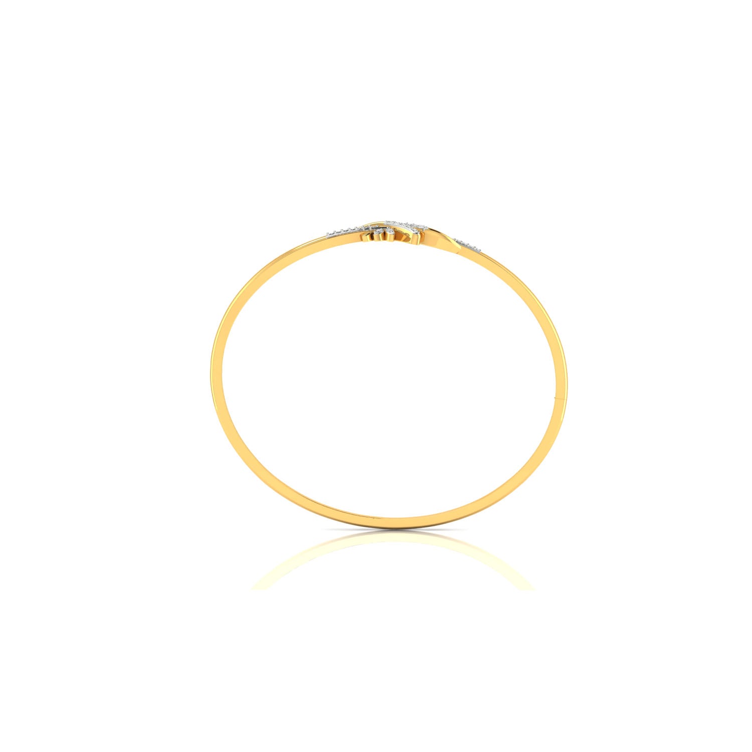 Yellow Gold Plated Sterling Silver Ring