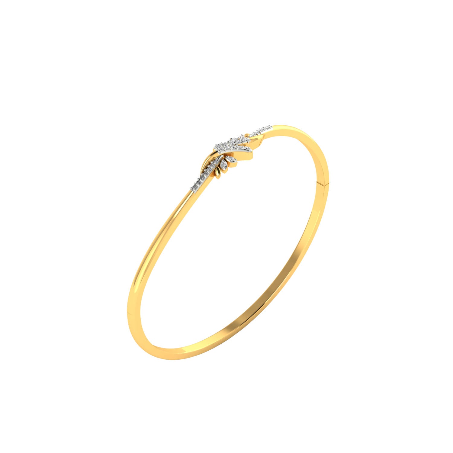 Yellow Gold Plated Sterling Silver Ring