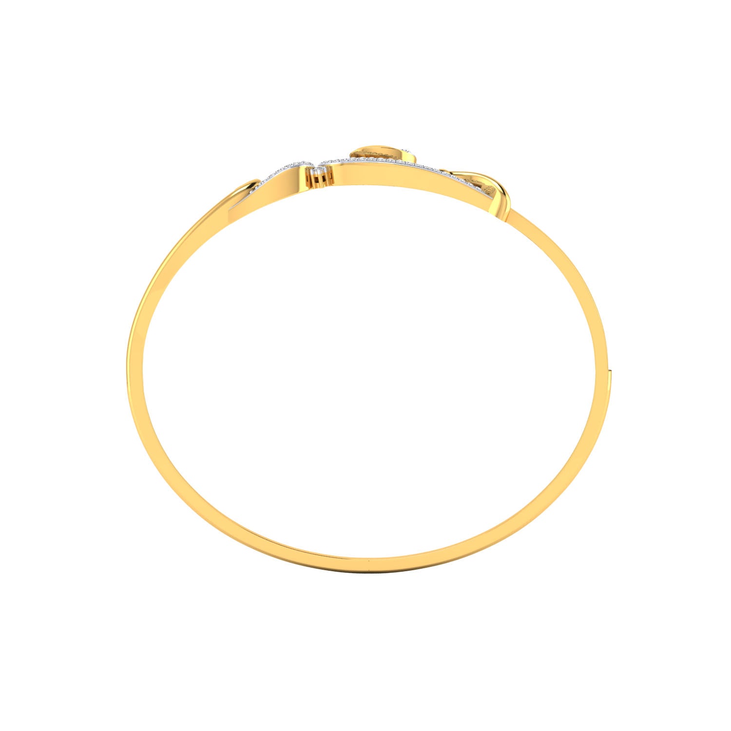 Yellow Gold Plated Sterling Silver Ring