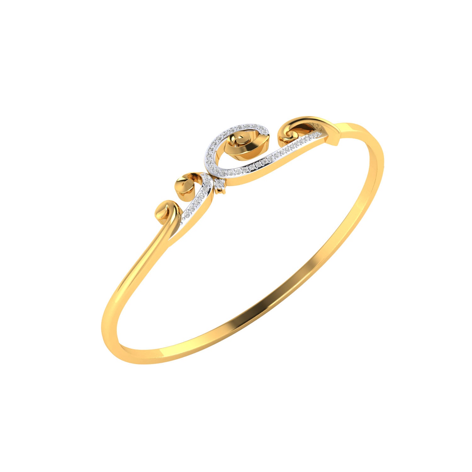Yellow Gold Plated Sterling Silver Ring