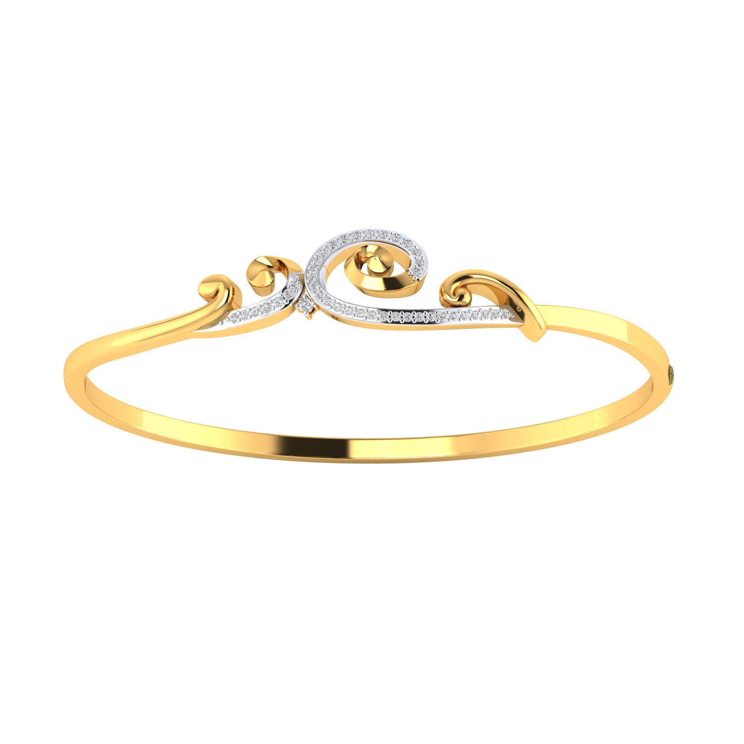 Yellow Gold Plated Sterling Silver Ring
