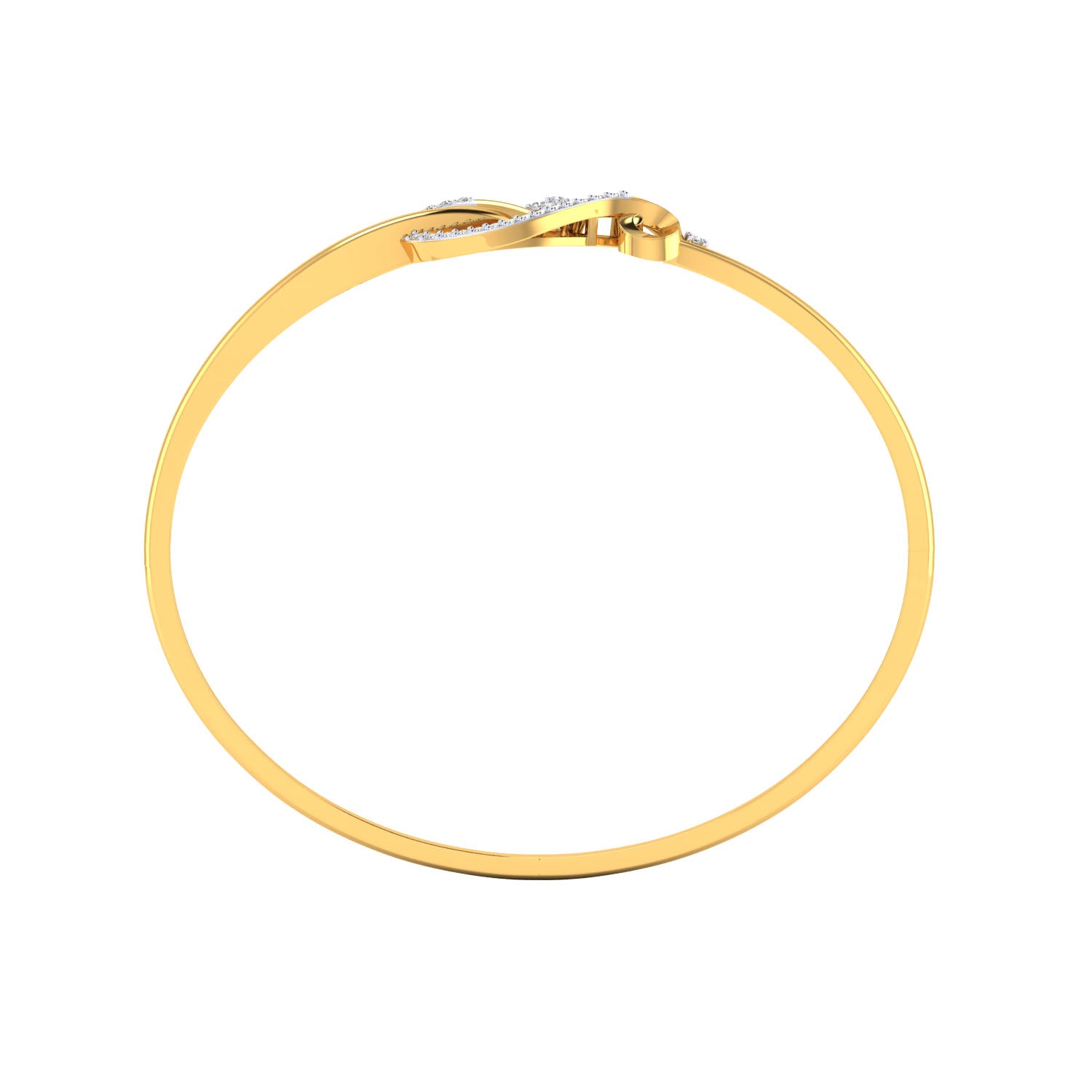 Yellow Gold Plated Sterling Silver Ring