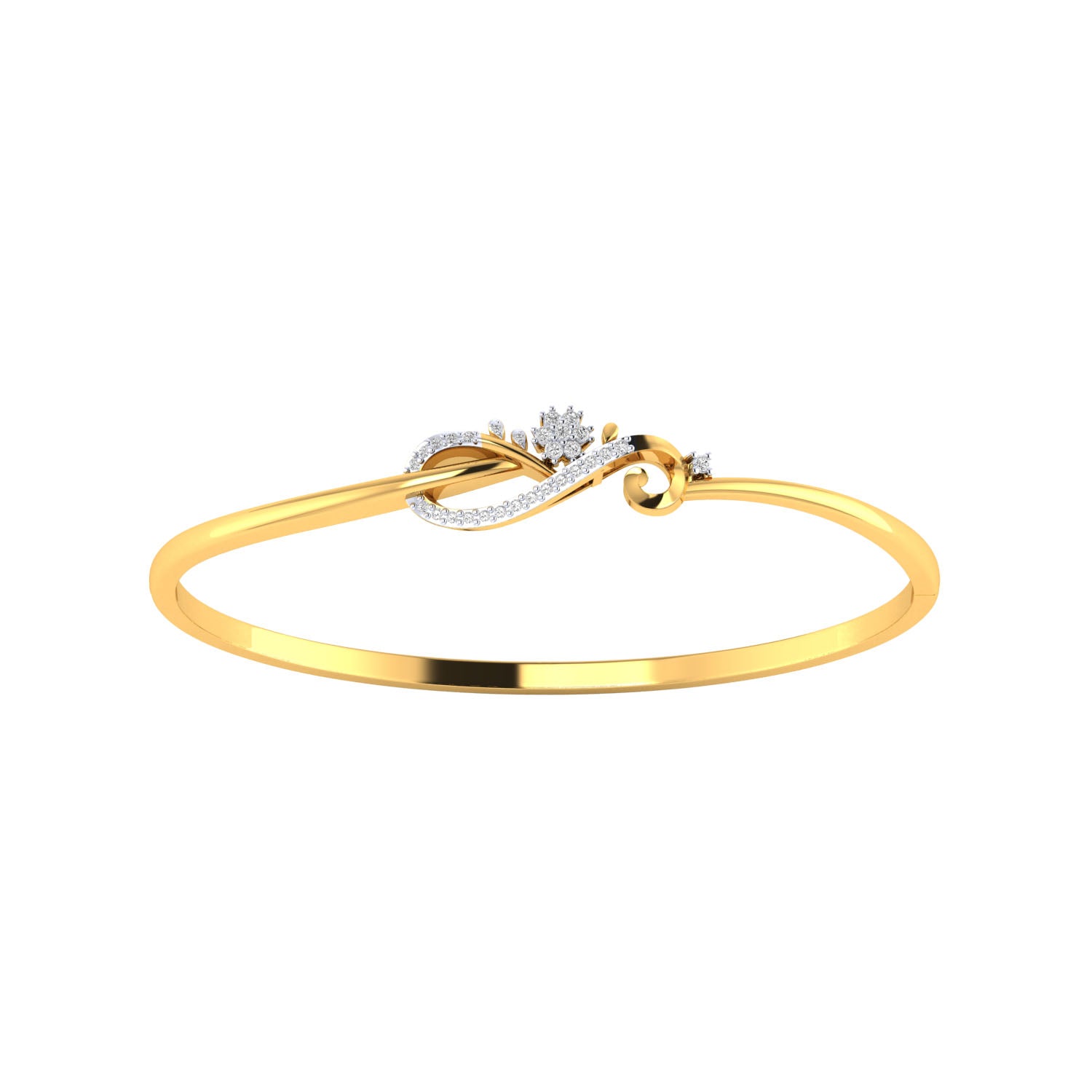 Yellow Gold Plated Sterling Silver Ring