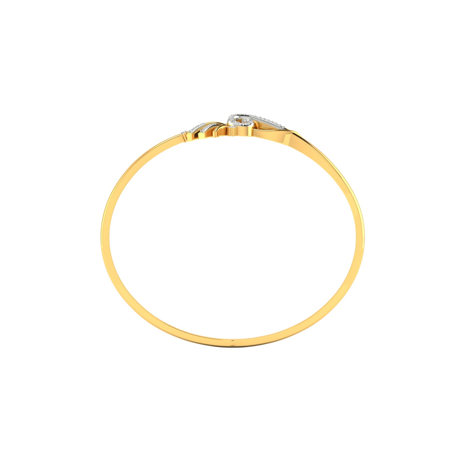 Yellow Gold Plated Sterling Silver Ring