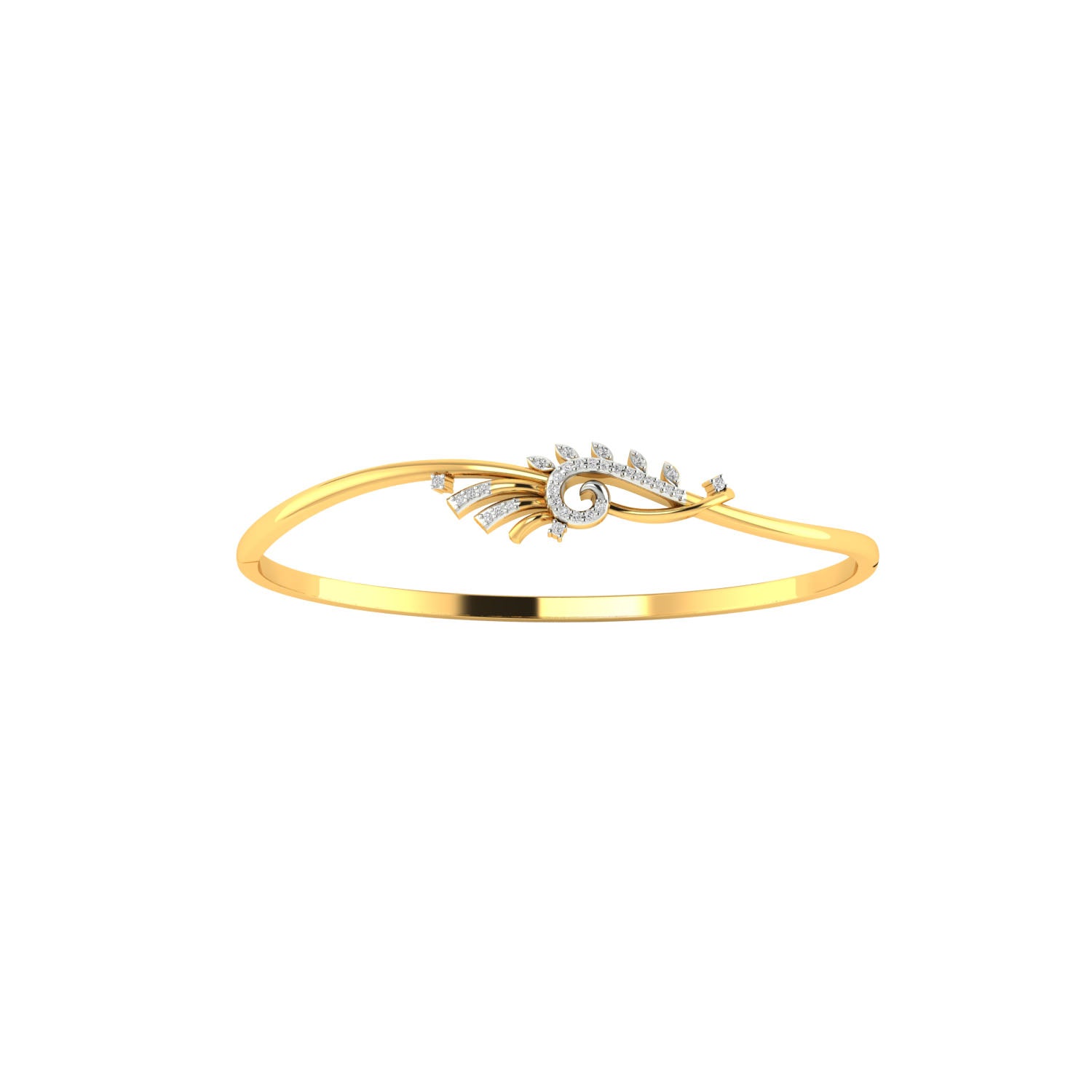 Yellow Gold Plated Sterling Silver Ring