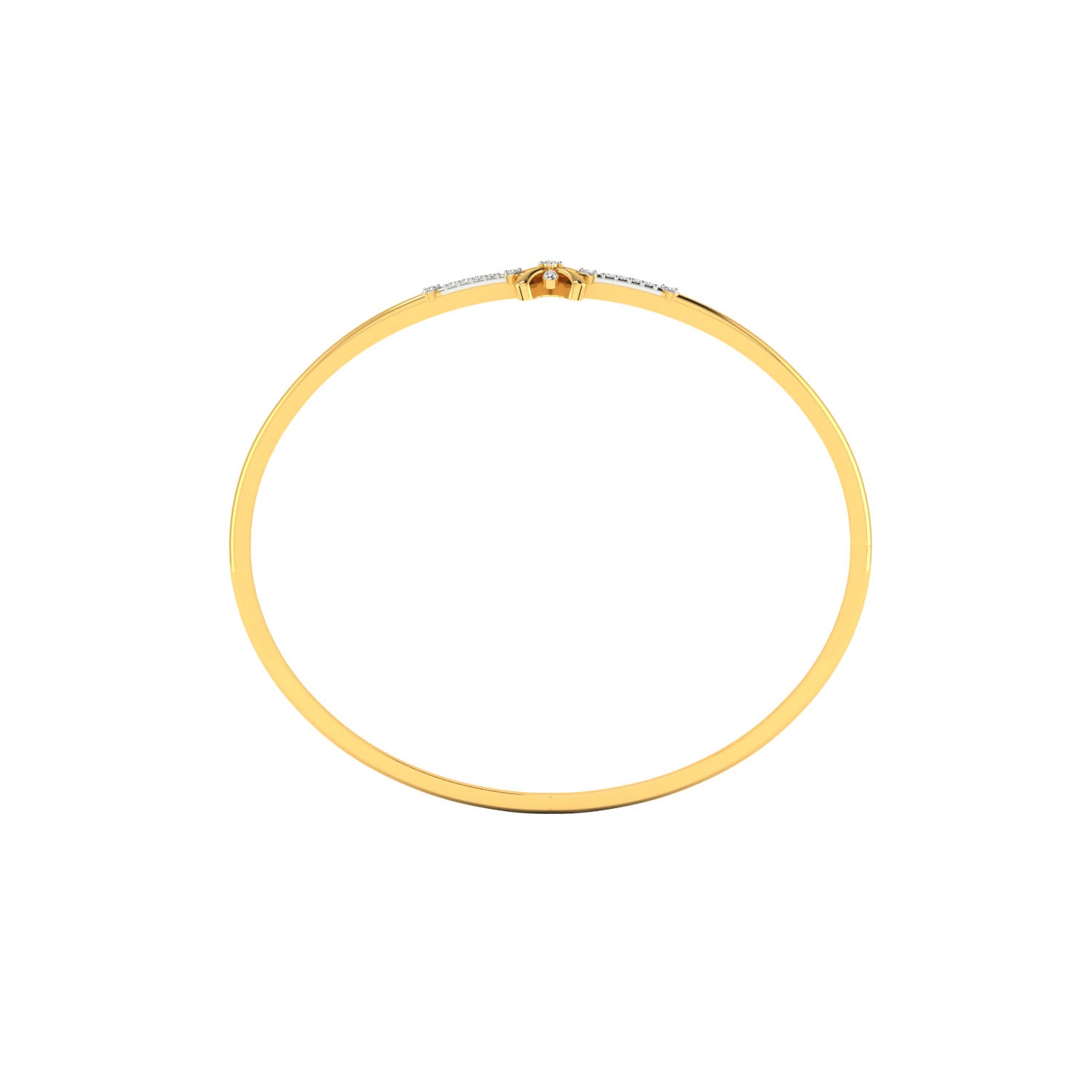 Yellow Gold Plated Sterling Silver Ring