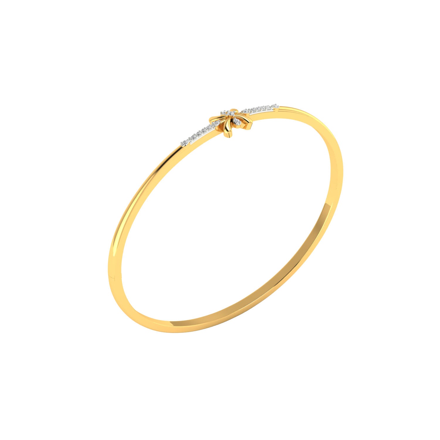 Yellow Gold Plated Sterling Silver Ring