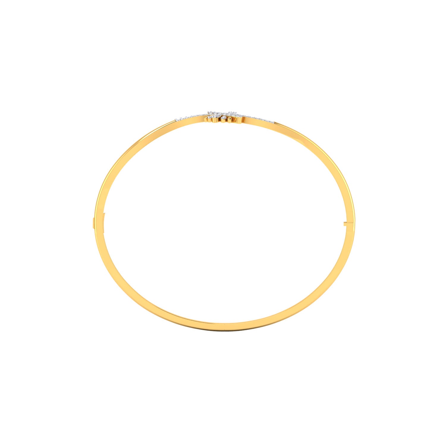 Yellow Gold Plated Sterling Silver Ring