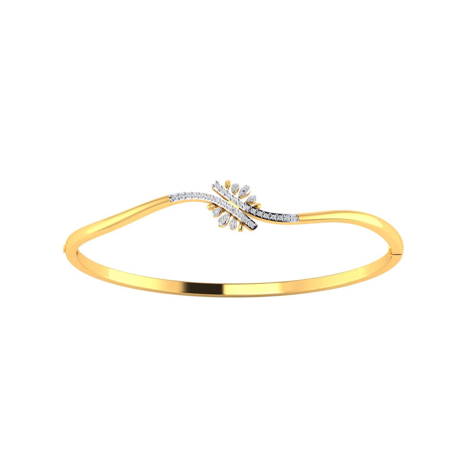 Yellow Gold Plated Sterling Silver Ring