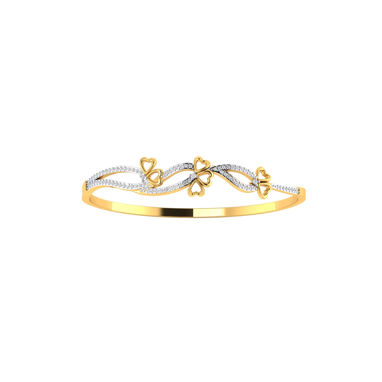 Yellow Gold Plated Sterling Silver Ring