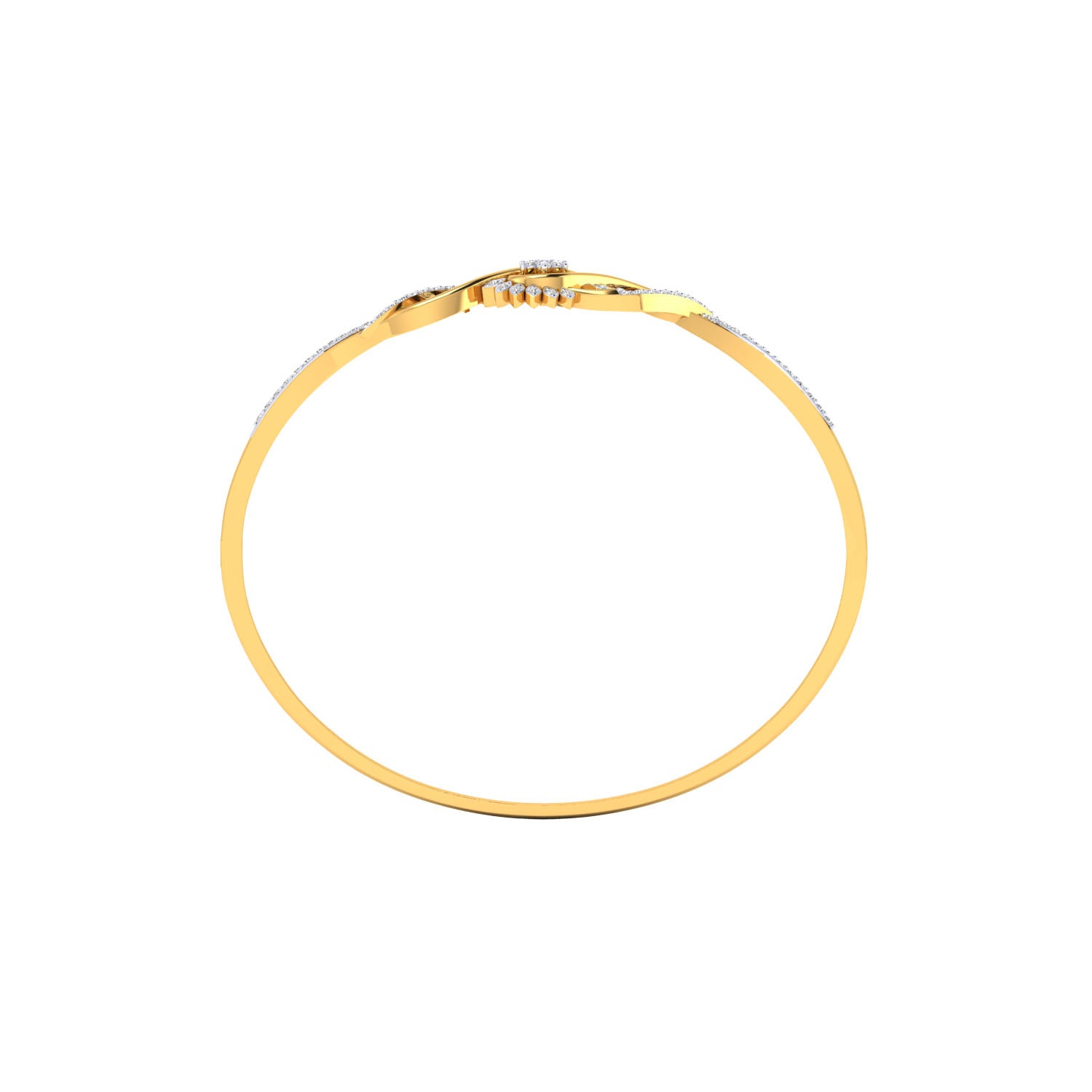 Yellow Gold Plated Sterling Silver Ring