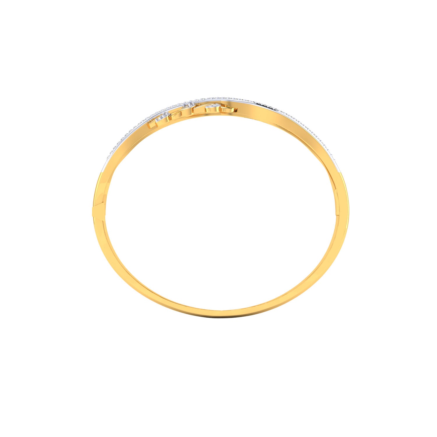 Yellow Gold Plated Sterling Silver Ring