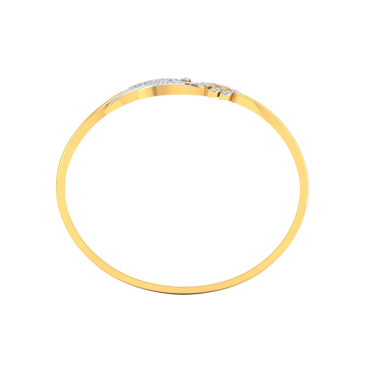 Yellow Gold Plated Sterling Silver Ring