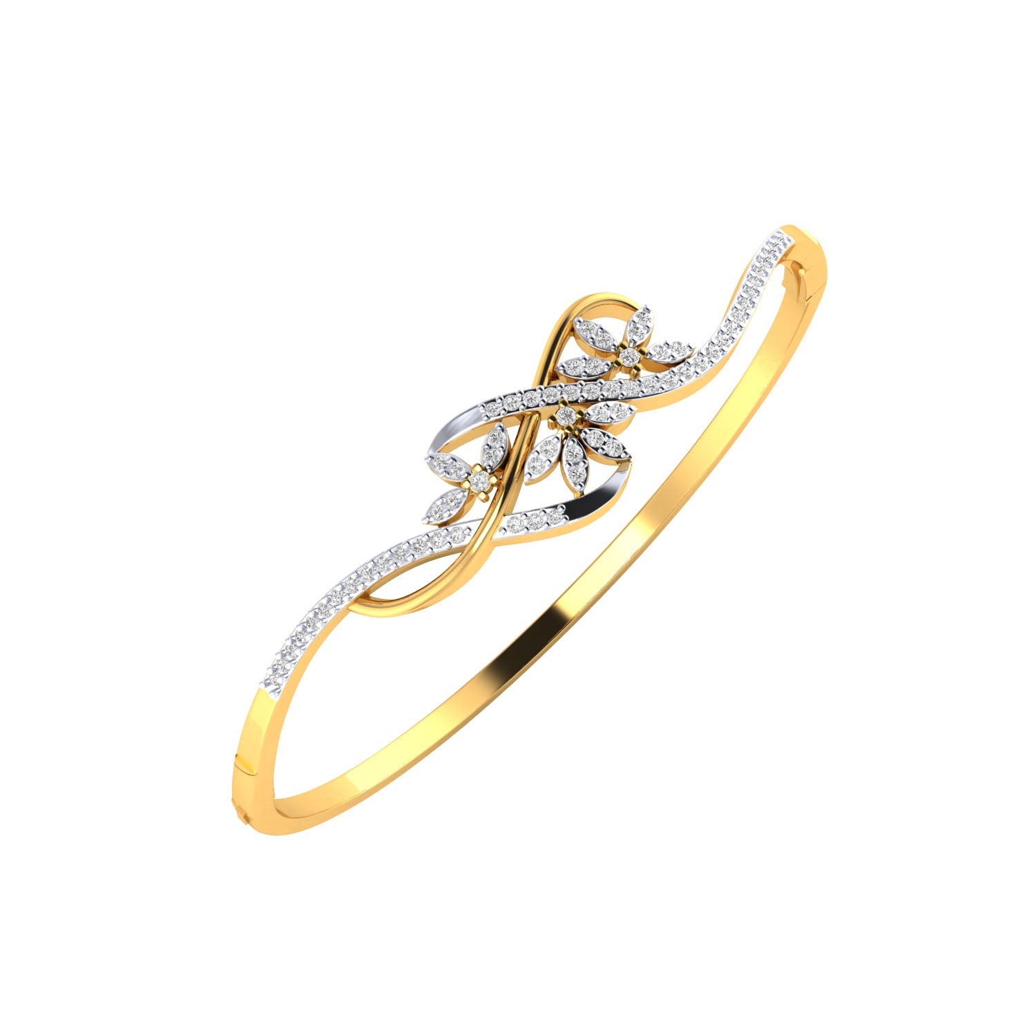 Yellow Gold Plated Sterling Silver Ring