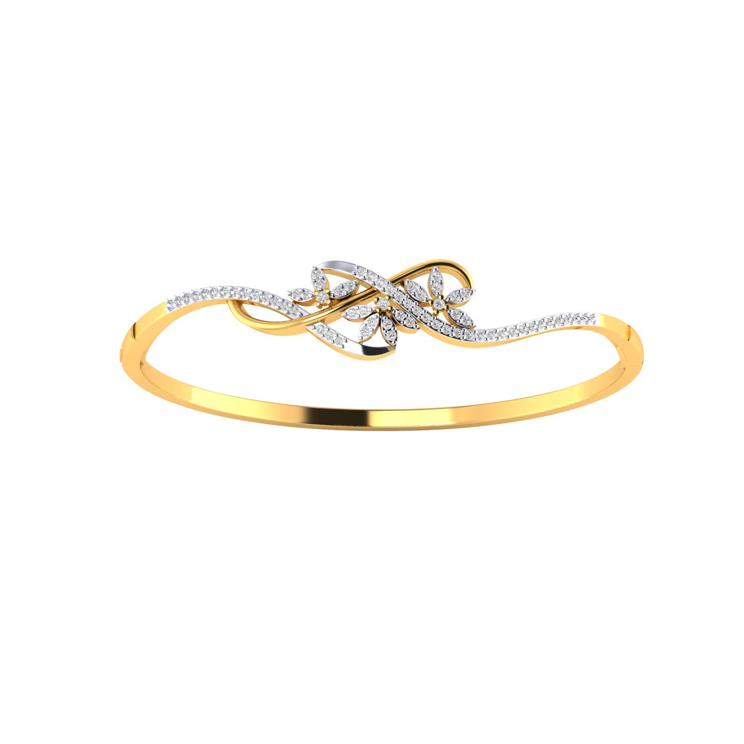 Yellow Gold Plated Sterling Silver Ring