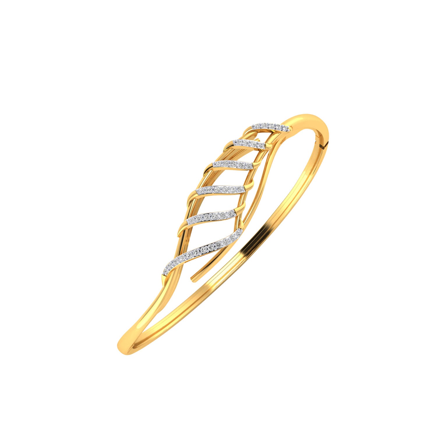 Yellow Gold Plated Sterling Silver Ring