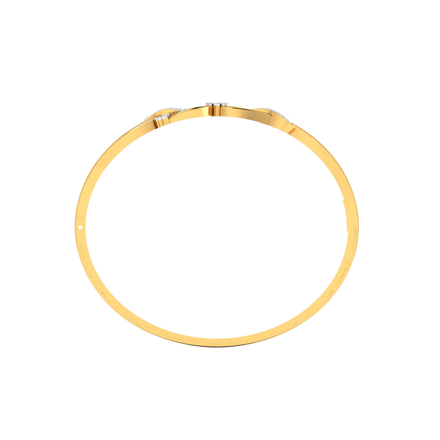 Yellow Gold Plated Sterling Silver Ring