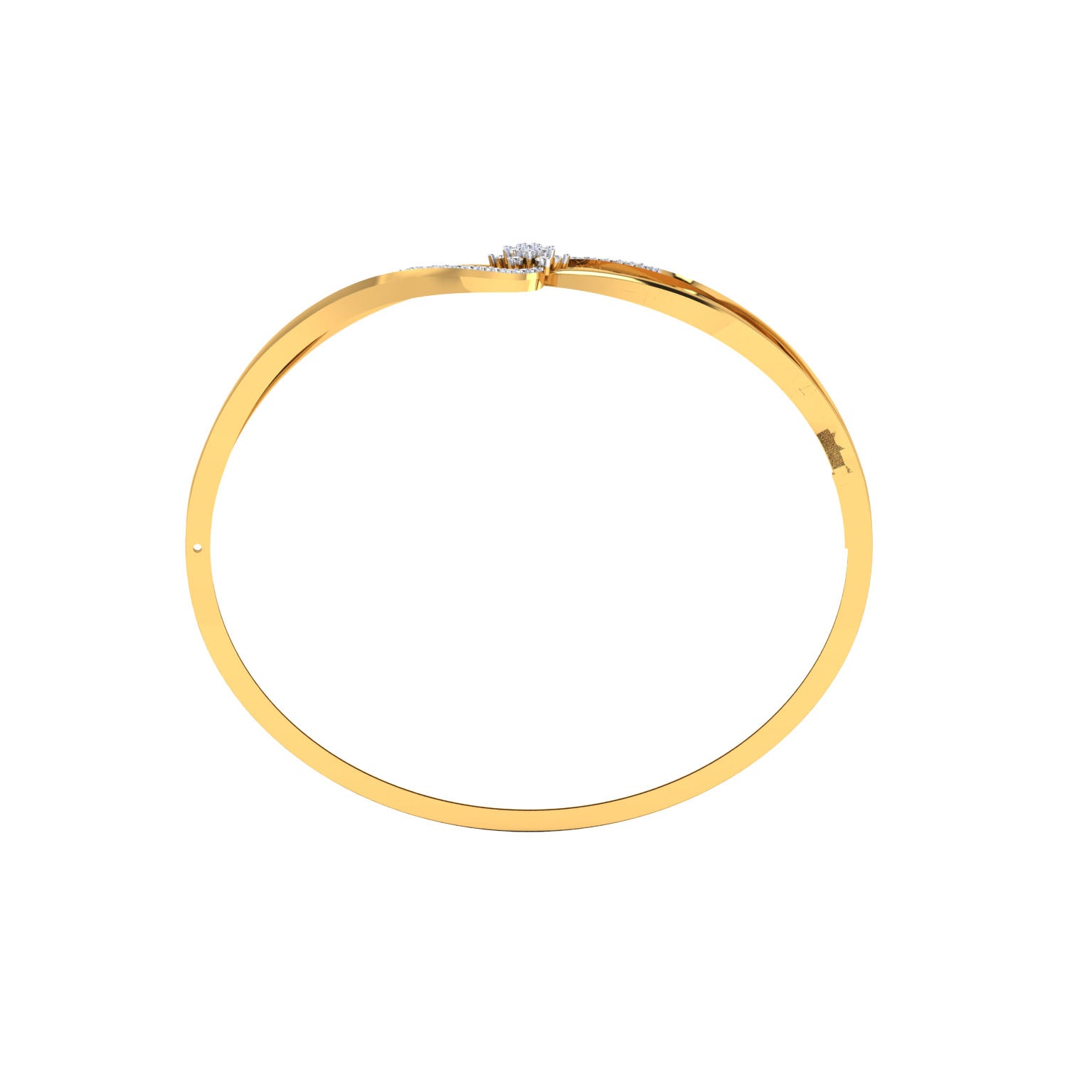Yellow Gold Plated Sterling Silver Ring
