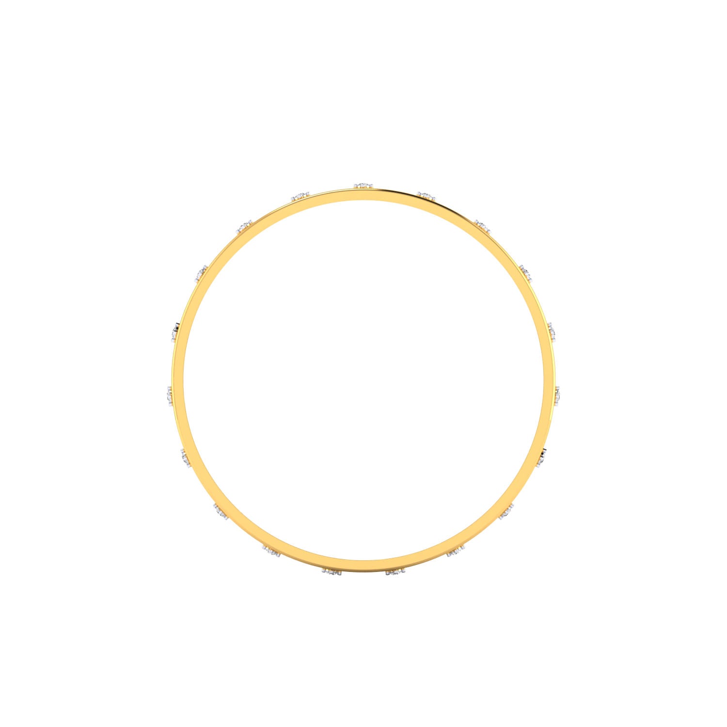 Yellow Gold Plated Sterling Silver Ring