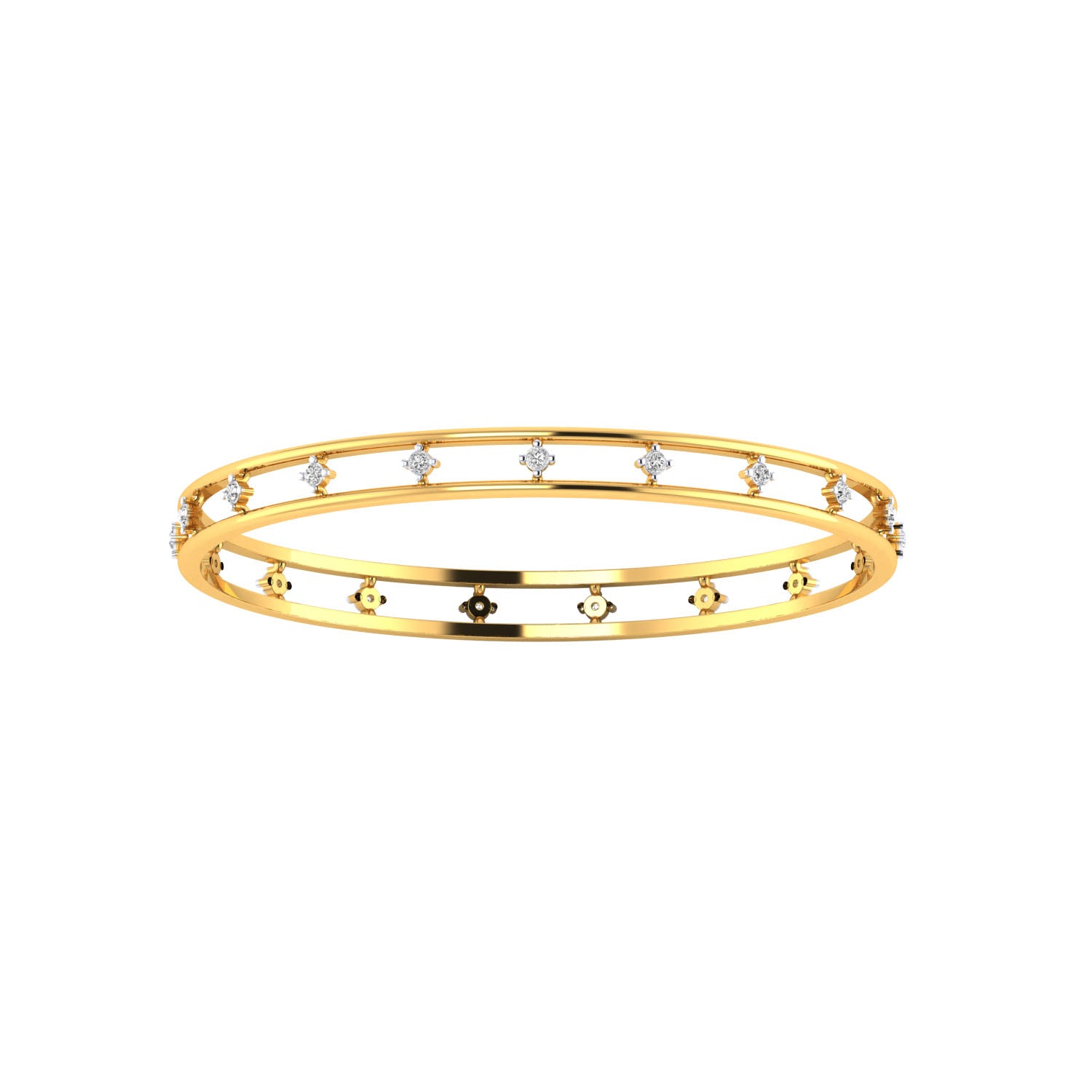 Yellow Gold Plated Sterling Silver Ring