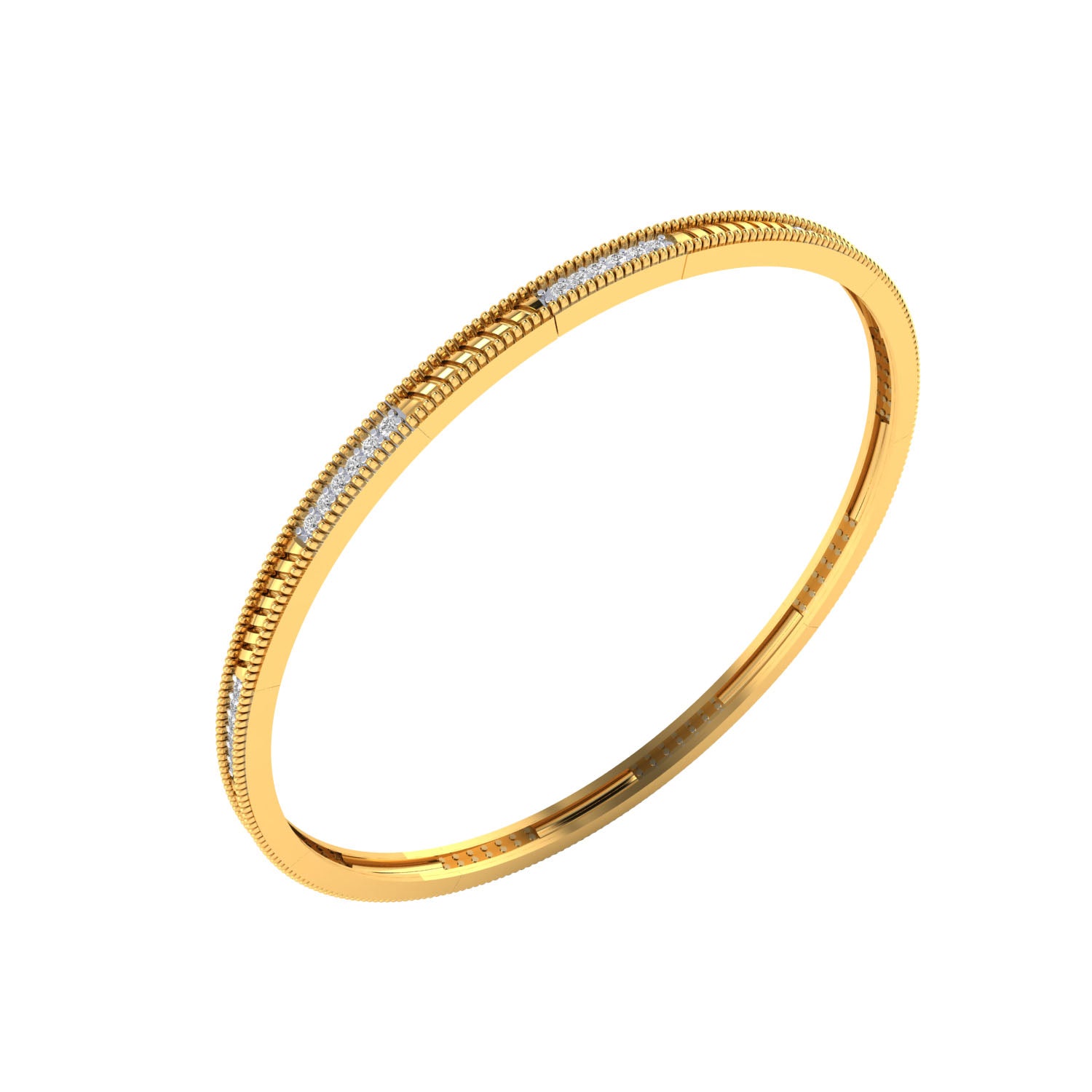 Yellow Gold Plated Sterling Silver Ring