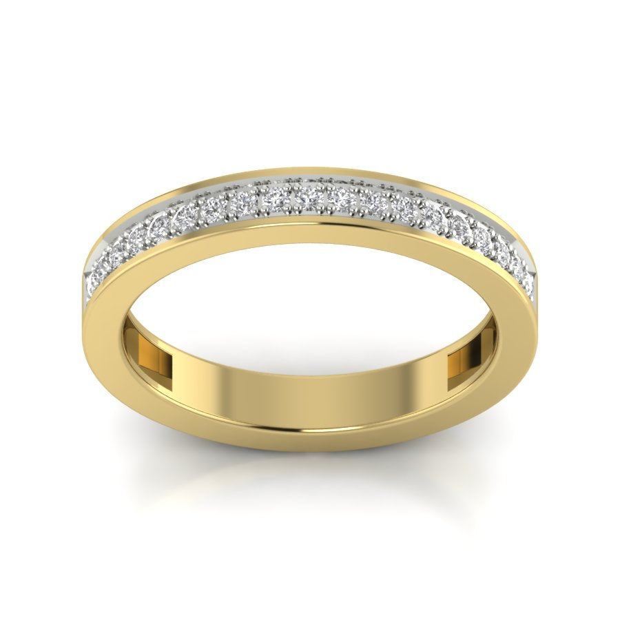 Yellow Gold Plated Sterling Silver Ring