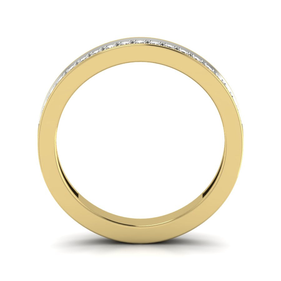 Yellow Gold Plated Sterling Silver Ring