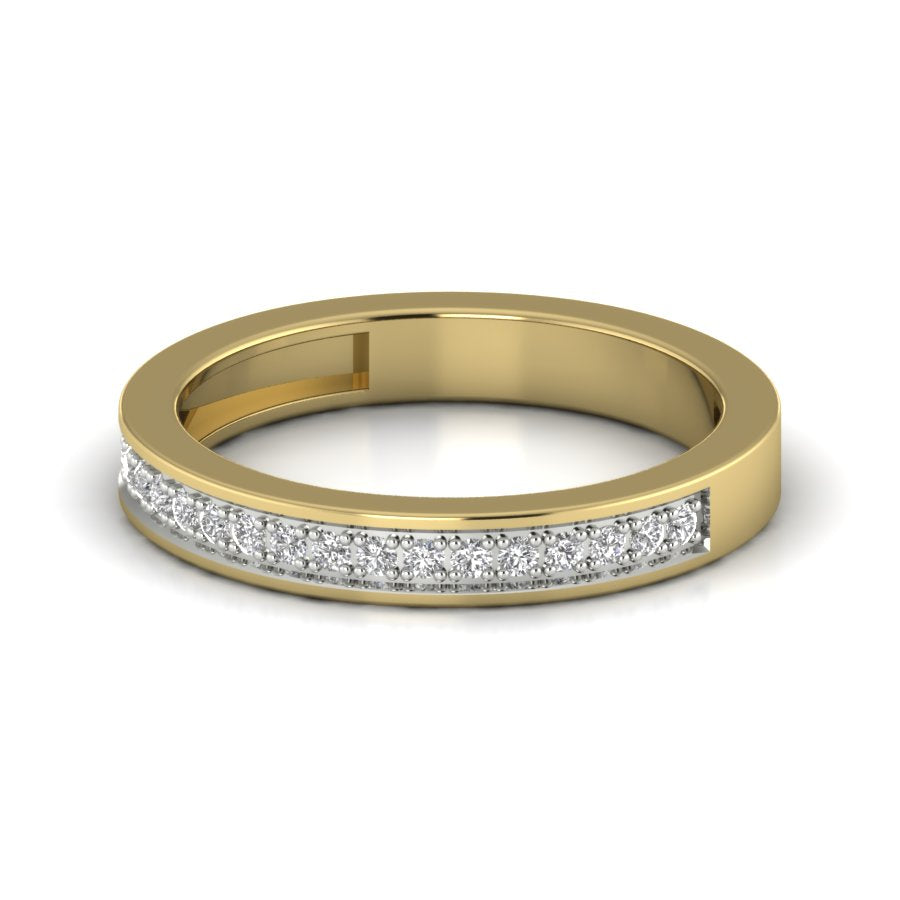 Yellow Gold Plated Sterling Silver Ring