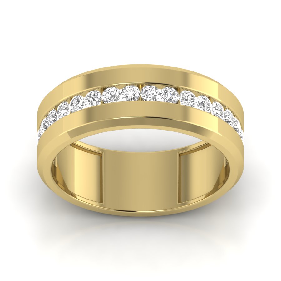 Yellow Gold Plated Sterling Silver Ring
