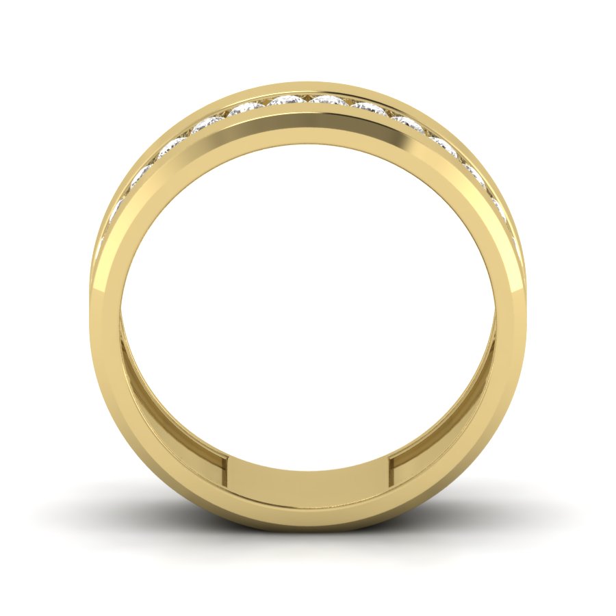 Yellow Gold Plated Sterling Silver Ring