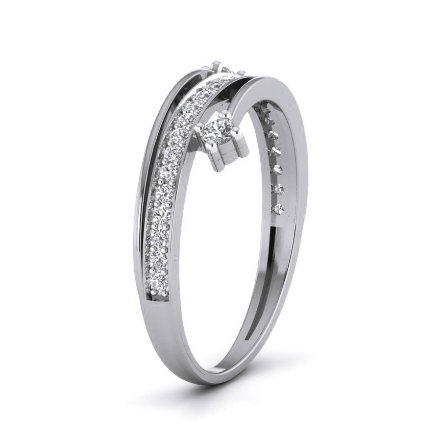 White Gold Ring